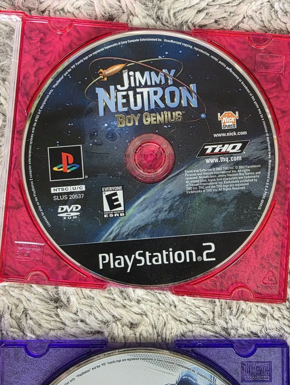 Playstation 2 Video Games Madden NFL 07 and Jimmy Neutron